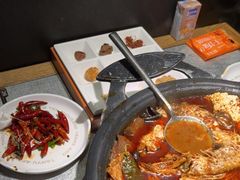 -探鱼·鲜青椒爽麻烤鱼(天河优托邦店)