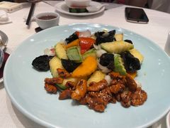 琥珀杏果炒脆肉瓜-金苑海鲜酒家(来魅力店)