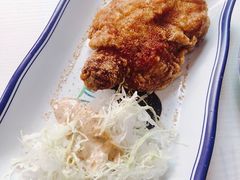 金牌生炸脆嫩鸡腿-食运茶餐厅(文化宫店)