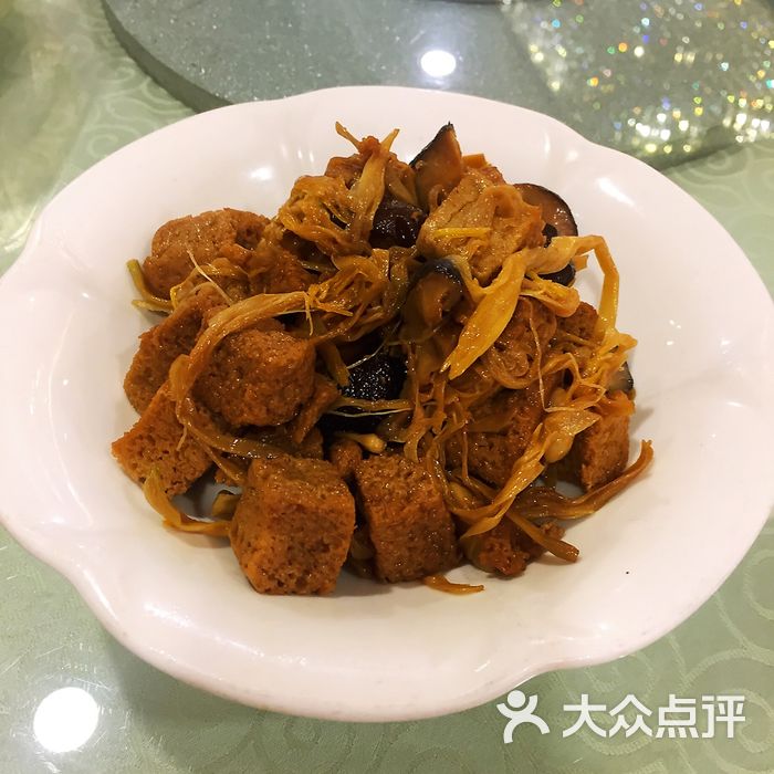 昱德来酒楼腰果全素图片