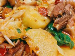 伊犁辣皮子烩大盘鸡-西贝莜面村(近铁城市广场店)