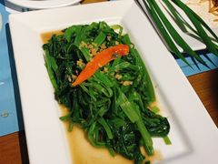 秘制虾酱炒空心菜-帕蓝·暹罗料理(曲阳店)