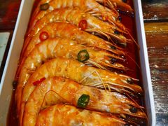 捞汁大虾-天津乾毓德饭庄·清真传统炒菜·海鲜烧烤(咸阳路店)