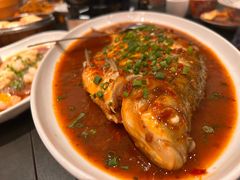 葱油有机武昌鱼-知楚•精致湖北菜(武商MALL店)