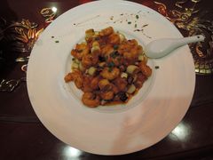 宫保水晶虾球-大汗行宫园林餐厅