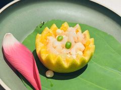 橙香鸡头米虾仁-苏城家宴·金堤花园店(李公堤店)