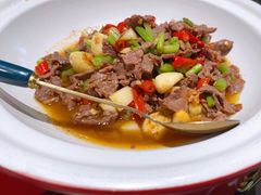 鲜炒黄牛肉-湘悦茗宴(创维店)