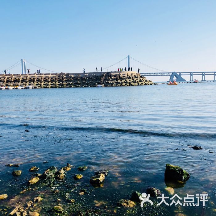 大连星海湾海水浴场图片