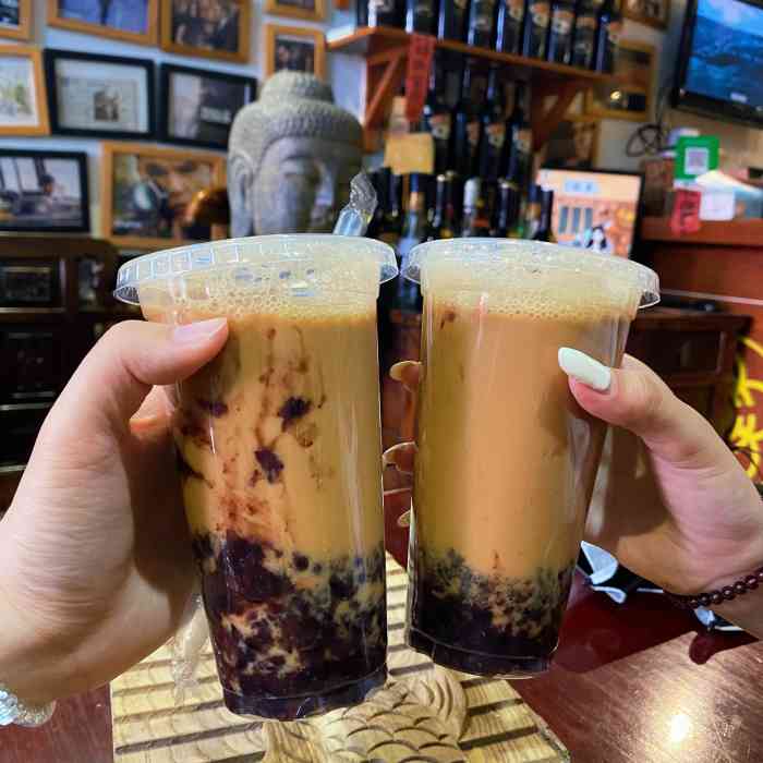 吴记奶茶(舟孟店)-"最开始是听师姐说舟孟新村这边有家奶茶店的.