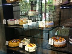 面包甜点陈列柜-红跑车蛋糕世界(清江路店)