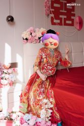 -桃子造型婚纱礼服(凤起广场店)