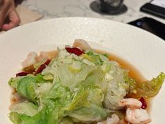虾仁白灼西生菜-奉天小馆·非遗东北菜(济南万象城店)