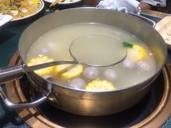 牛骨浓汤锅底-大吉利·潮汕鲜牛肉火锅(河西店)