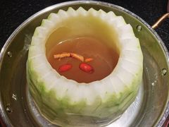 -得意咚瓜·顺德鱼生·冬瓜盅火锅