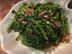 马拉盏炒通菜-大头虾越式风味餐厅(光明广场店)