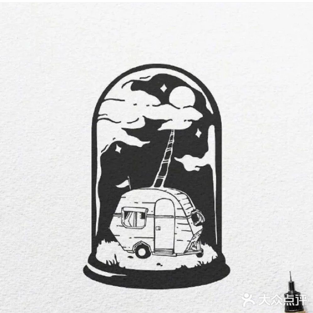 把万物都装进针管笔画里！