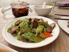 凉瓜炒牛肉-李记潮汕砂锅粥(营福路店)