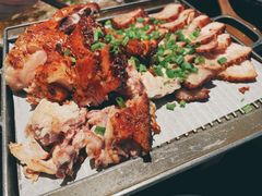 绿茶烤鸡烤肉合拼-绿茶餐厅(松江万达店)