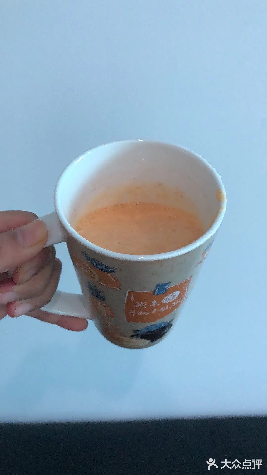 随行杯打出杨枝甘露～