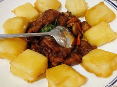 脆皮鲜奶拼蚝油牛肉-和记小菜(东方店)