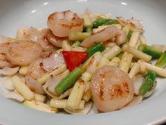 芦笋百合炒大元贝-子福慧(虹桥店)