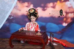 -后宫·古装汉服京剧儿童亲子全家福摄影
