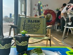 抹茶巴斯克蛋糕-Alien Coffee