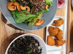 板煎大虾沙拉配日式海苔饭-池奈·日式咖喱蛋包饭(赛高店)