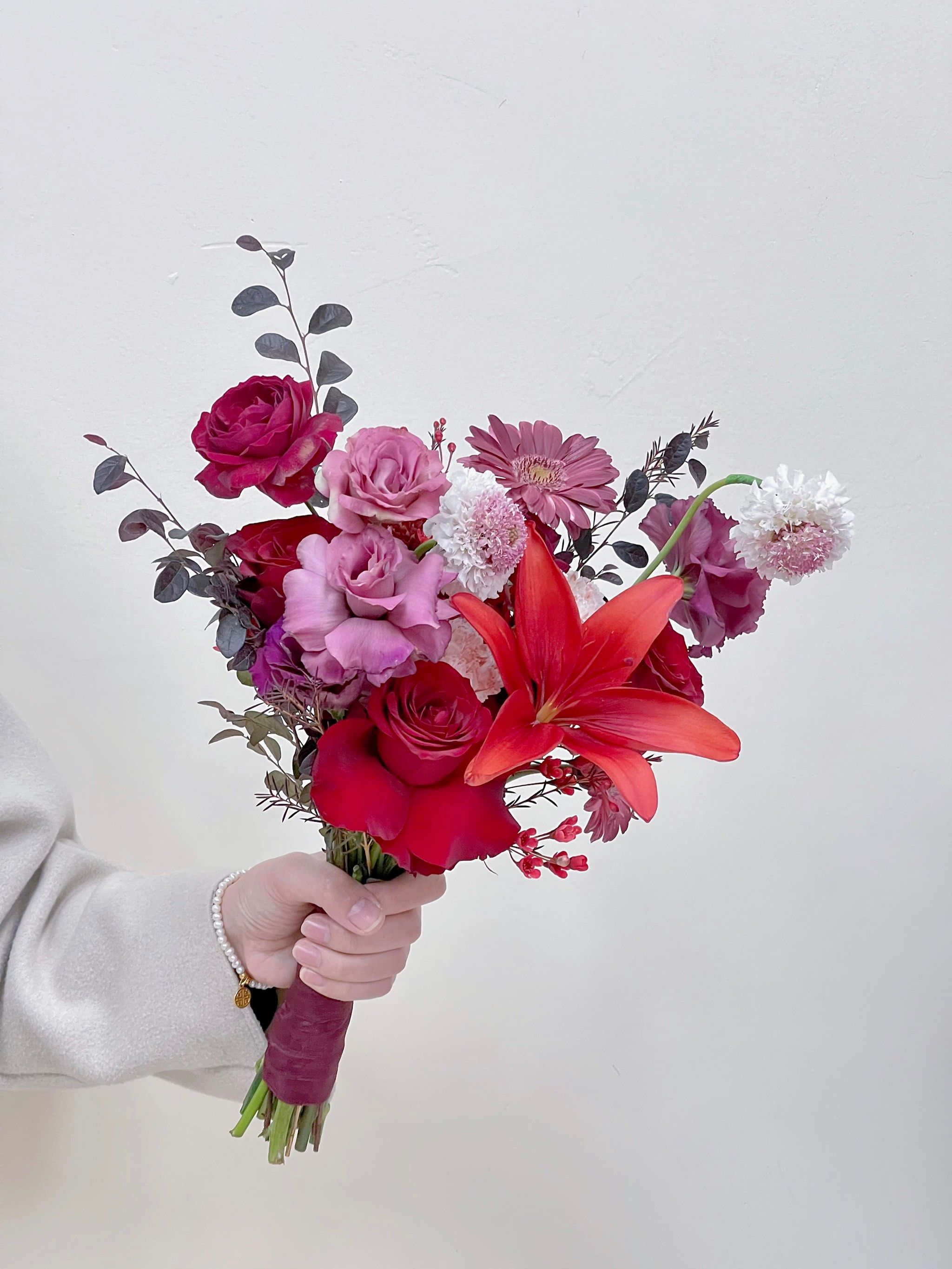 手捧花的甜蜜,幸福时刻