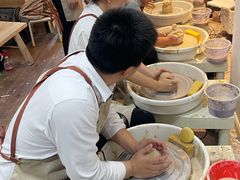 -朝画惜时·陶艺·拼豆·团建