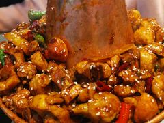 经典火锅鸡-椒椒铜炉火锅鸡(天马店)