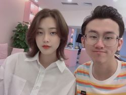 -鏡沙龙发型设计