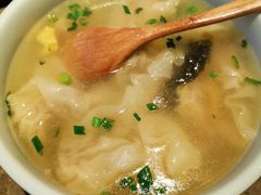 鸡汤鲜虾小馄饨-绿茶餐厅(崇文门新世界店)