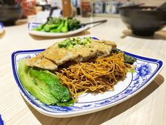 墨鱼干捞面-路环码头面馆