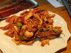 老沈阳熏拌鸡架-喝丢一只鞋海鲜烧烤·海肠捞饭(文体街店)