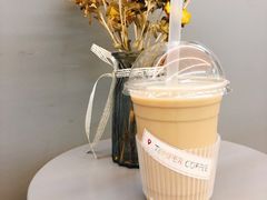 燕麦清甜牛乳茶-叁秋咖啡 SANQIU COFFEE(天津河北路店)