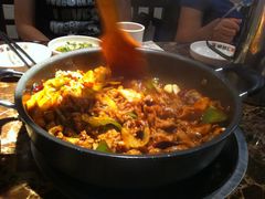 精选牛五花锅-猪啊牛呀羊啊铜盘烤肉(正大广场店)