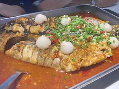 荔枝香辣清江鱼-鱼酷活鱼烤鱼(南京水游城店)