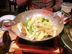 干锅有机花菜-绿茶餐厅(蓝色港湾店)