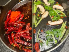 四季翘脚鸳鸯锅-盡膳口福跷脚牛肉火锅(国贸商城店)