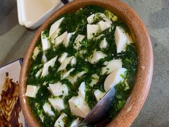 芥菜虾仁嫩豆腐-兰溪小馆(东直门簋街店)