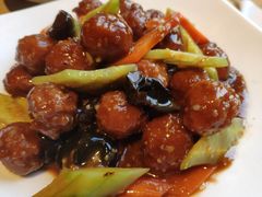 干炸丸子-左邻右舍褡裢火烧(石榴园店)