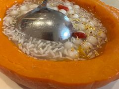 南瓜酒酿小圆子-玫瑰厅上海菜(兴国路店)