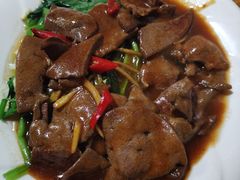 菠菜猪肝-聪辉同安老美食饭店(大元路店)