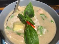 中部绿咖喱鸡肉-帕蓝·暹罗料理(曲阳店)