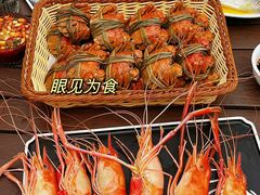 -七的湖·晚芳亭·阳澄湖农家菜·大闸蟹(莲花岛店)