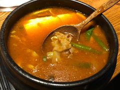 嫩豆腐辣汤-炎蔵牛舌烤肉