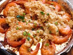 蒜蓉铁板烤虾-热度餐厅(老佛爷店)