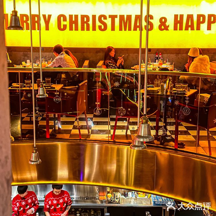 这一餐好浪漫🎄开始内卷圣诞节氛围啦~