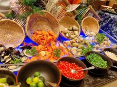 -亚龙湾希尔顿自助餐厅·海鲜·烧烤·沙滩BBQ·现场乐队